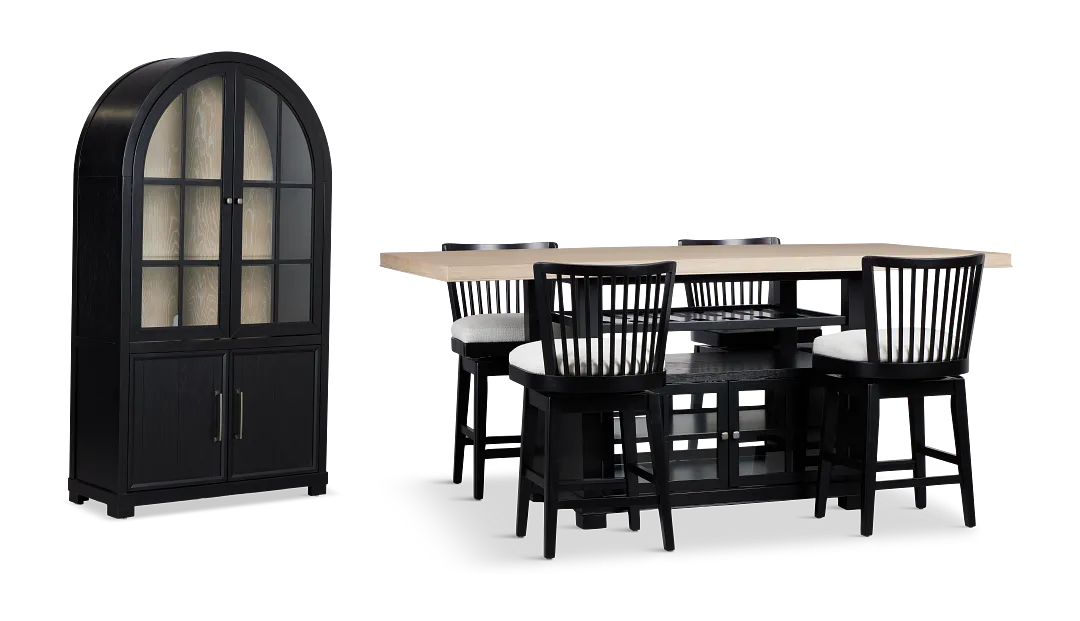 Southlake Two-tone High Dining Room